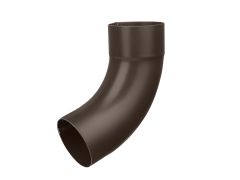80mm Sepia Steel D/Pipe 70 Bend