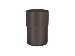 80mm Sepia Steel D/Pipe Connector