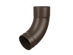 80mm Sepia Steel D/Pipe Shoe