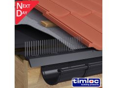 Over Fascia Eaves Vent System with Comb Filler 10mm Airflow 900mm - Black