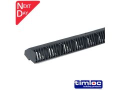 Over Fascia Vent Strip 10mm Airflow 1m - Black 