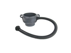 Right-hand 75mm (3") Cast Iron Downpipe Rainwater Divertor