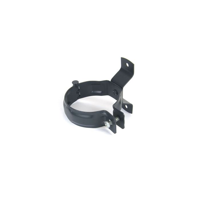 100mm Anthracite Steel D/Pipe Bracket