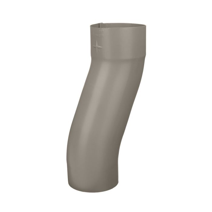 80mm Dusty Grey Steel D/Pipe  60mm Offs