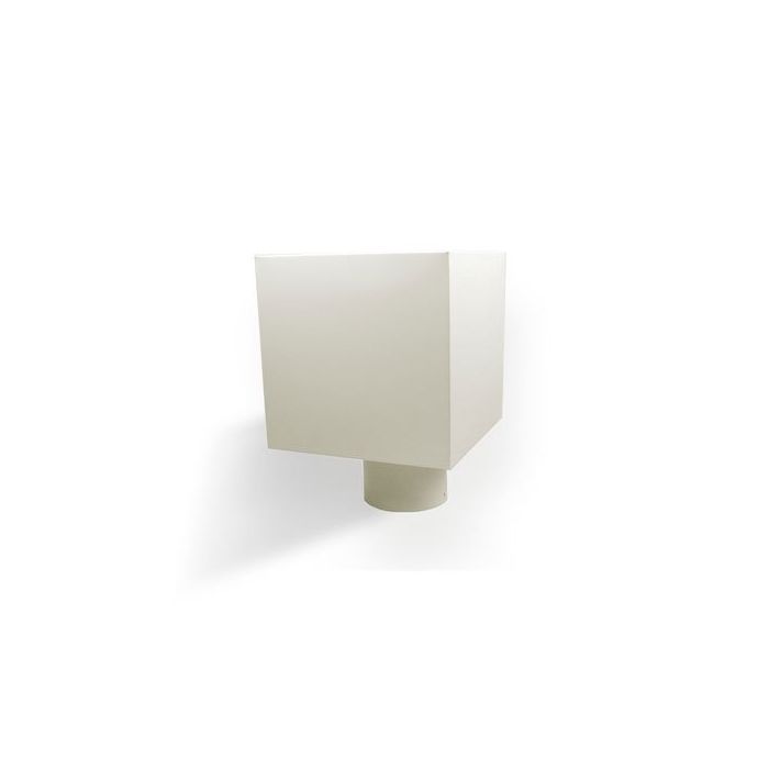 80mm Grey White PLAIN Hopper Head