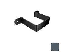 76mm Swaged Aluminium Square STAND OFF PIPE CLIP 30MM PPC - 7016M Anthracite Grey