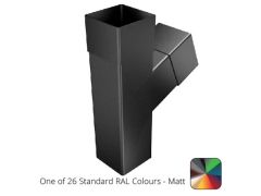 76mm Swaged Aluminium Square 112.5D SNG BRANCH PPC  - One of 26 Standard Matt RAL colours TBC