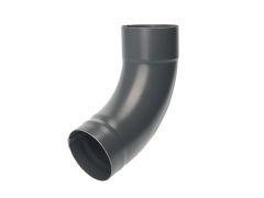 100mm Anthracite Grey Galvanised Steel Downpipe Shoe