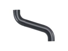 100mm Anthracite Grey Galvanised Steel Downpipe 2-part Offset - up to 700mm Projection