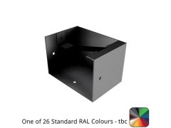 100x75mm Aluminium Joggle Box Right Hand Stopend - One of 26 Standard Matt RAL colours TBC