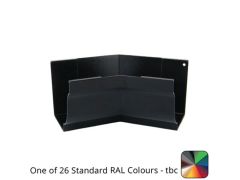125x100mm SnapIT Aluminium Moulded 135 Degree Internal Gutter Angle - One of 26 Standard Matt RAL colours TBC
