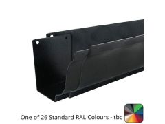 125x100mm SnapIT Aluminium Moulded 3m Gutter Length - One of 26 Standard Matt RAL colours TBC