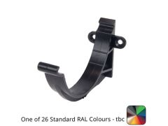 115mm (4.5") SnapIT Aluminium Half Round Fascia Bracket - One of 26 Standard RAL Colours TBC