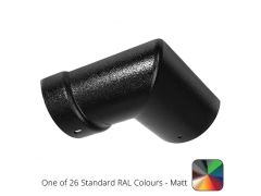 115mm (4.5") Half Round Cast Aluminium Gutter 90 External Angle - One of 26 Standard Matt RAL colours TBC 