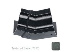 100 x 75mm (4"x3") Moulded Ogee Cast Aluminium 135 Degree Internal Angle - Textured Basalt Grey RAL 7012 