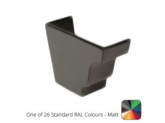 125x100 (5"x 4") Moulded Ogee Cast Aluminium Left Hand External Stop End - One of 26 Standard Matt RAL colours TBC 