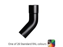 63mm (2.5") Swaged Aluminium Downpipe 135 Degree Bend without Ears - One of 26 Standard Matt RAL colours TBC