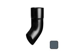 63mm (2.5") Swaged Aluminium Downpipe Shoe - RAL 7016M Anthracite Grey 
