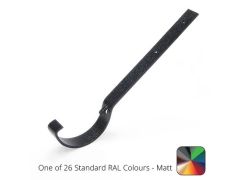 115mm (4.5") Half Round Cast Aluminium Gutter Top Fix Rafter Bracket - One of 26 Standard Matt RAL colours TBC 