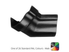 125mm (5") Victorian Ogee Cast Aluminium Gutter 135 Internal Angle - One of 26 Standard Matt RAL colours TBC 