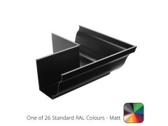 125x100mm SnapFix Aluminium Moulded 90 Degree External Gutter Angle - One of 26 Standard Matt RAL colours TBC