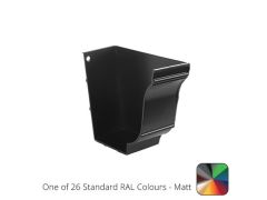 125x100mm SnapFix Aluminium Moulded Right Hand Stop End - One of 26 Standard Matt RAL colours TBC