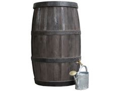 Barrel 500ltr water tank 118h x 79w with Brass Tap