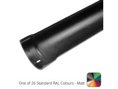 115mm (4.5") Beaded Half Round Cast Aluminium Gutter Length - 1.83m - One of 26 Standard Matt RAL colours TBC
