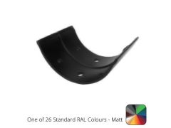 115mm (4.5") Beaded Half Round Cast Aluminium Gutter Union Clip - One of 26 Standard Matt RAL colours TBC