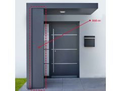 Upgrade a BS Side Panel with a RAL 7016 Anthracite Grey Depot Panel 330mm x 220cm from Rainclear Systems