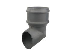 75mm (3") Cast Iron Downpipe Shoe without Ears - Primed