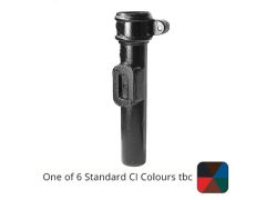 65mm (2.5") Cast Iron Access Pipe 400mm long with Ears - One of 6 CI Standard RAL Colours TBC