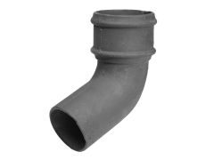 75mm (3") Cast Iron 112 degree Bend without Ears - Primed