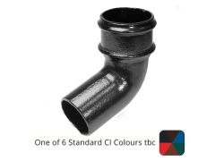 65mm (2.5") Cast Iron 112 degree Bend without Ears - One of 6 CI Standard RAL Colours TBC