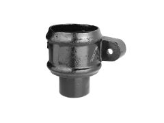 75mm (3") Cast Iron Loose Socket with Ears - Black