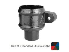 75mm (3") Cast Iron Loose Socket with Ears - One of 6 CI Standard RAL Colours TBC
