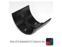 100mm (4") Half Round Cast Iron Gutter Union - One of 6 CI Standard RAL Colours TBC