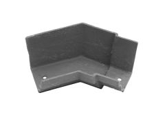 100x75 (4"x 3") Moulded Cast Iron 135 Internal Gutter Angle - Primed