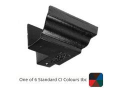 100x75 (4"x 3") Moulded Cast Iron 90 External Gutter Angle - Painted TBC