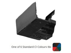 100x75 (4"x 3") Moulded Cast Iron 90 Internal Gutter Angle - One of 6 CI Standard RAL Colours TBC
