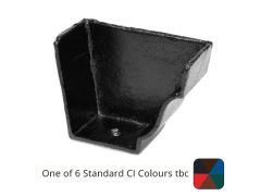 100x75 (4"x 3") Moulded Cast Iron Right Hand External Stopend - One of 6 CI Standard RAL Colours TBC