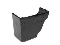 125x100 (5"x 4") Moulded Cast Iron Left Hand Internal Stopend - Black