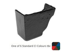 125x100 (5"x 4") Moulded Cast Iron Left Hand Internal Stopend - One of 6 CI Standard RAL Colours TBC