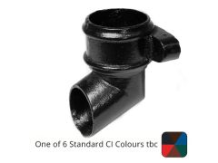 100mm (4") Cast Iron Downpipe Eared Shoe - One of 6 CI Standard RAL Colours TBC