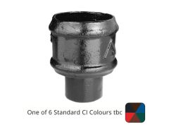 100mm (4") Cast Iron Loose Socket without Ears - Painted One of 6 CI Standard RAL Colours TBC