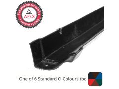 115mm (4.5") Victorian Ogee Cast Iron Gutter 1.83m Length - One of 6 CI Standard RAL Colours TBC