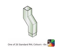 75x75mm Flushjoint Aluminium Square 135 Degree Fixed Offset - 75mm projection - One of 26 Standard Matt RAL colours TBC 