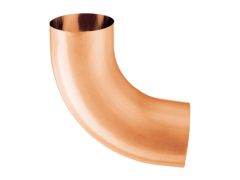 100mm Copper Downpipe 90 degree Bend