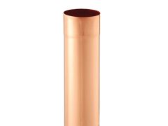 80mm Copper Downpipe 1m Length