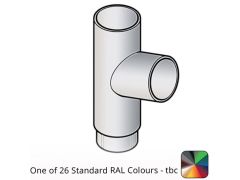 63mm (2.5") Flushjoint Aluminium Downpipe 112.5 Degree Branch - One of 26 Standard Matt RAL colours TBC 